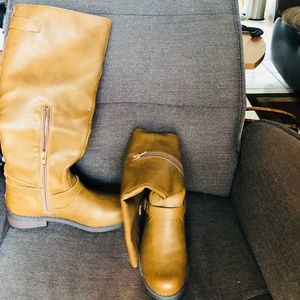 Mossimo Leather Boots for Women Size 7